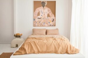 I love linen Sandalwood Gingham