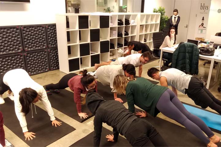 corporate yoga