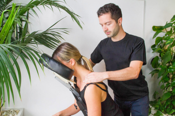 Office chair massage