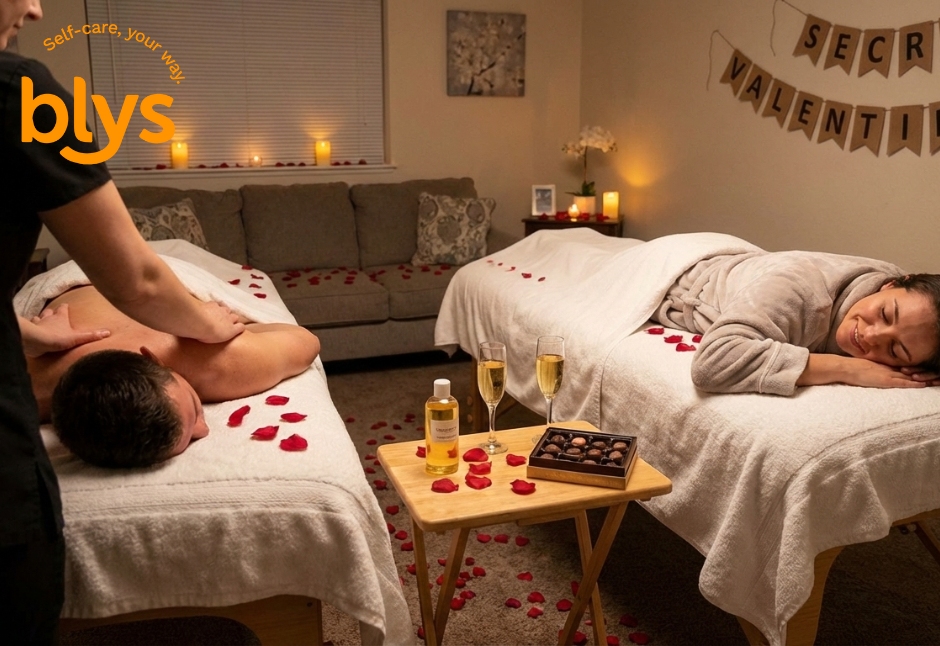 Secret Valentine’s Couples Massage at Home