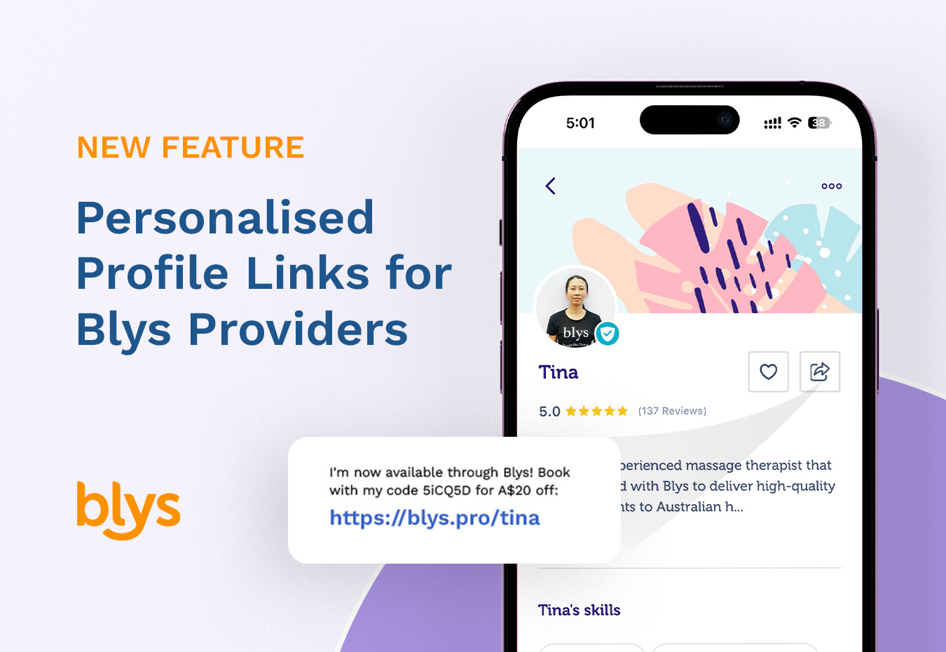 Personalised links for providers hero image updated