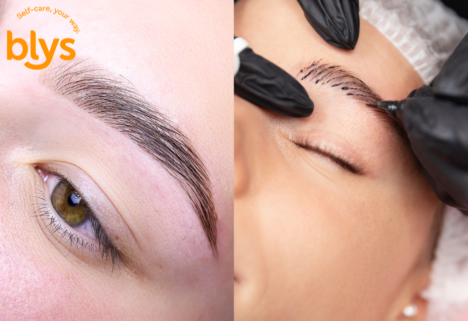 Brow Lamination vs. Microblading difference