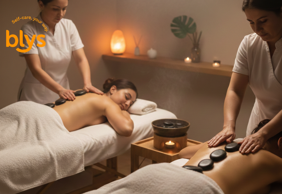 Swedish or Hot Stone Couples Massage