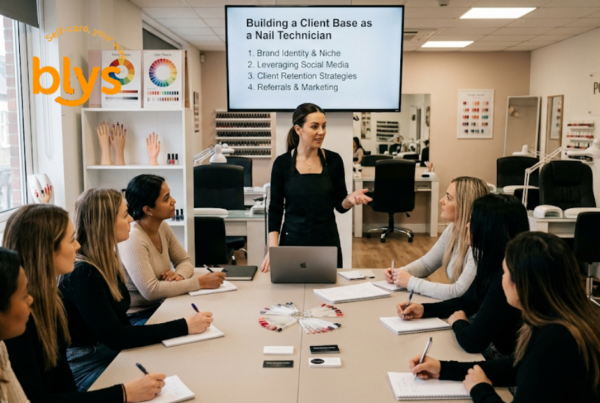 Building a Client Base as a Nail Technician