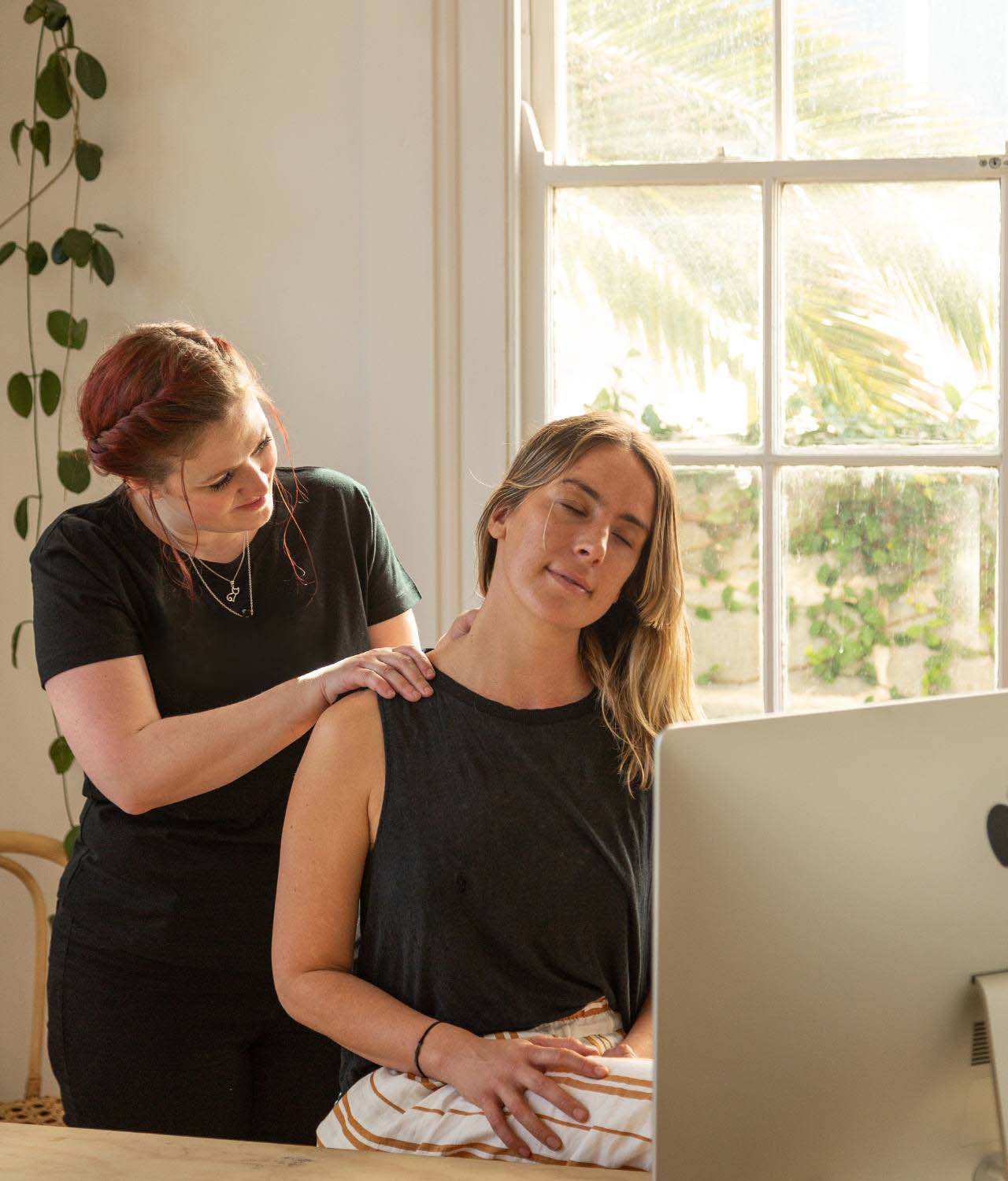 corporate chair massage