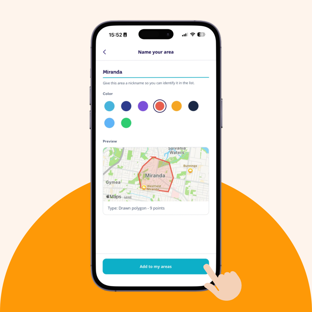 Draw Custom Service Area Mobile Image 5