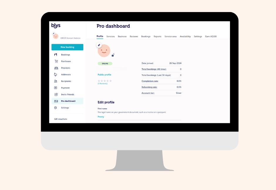 Open Pro Dashboard