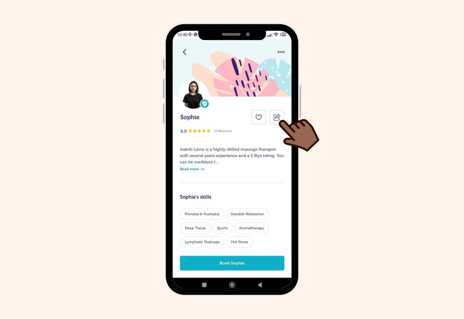 Share Provider Profile Dashboard