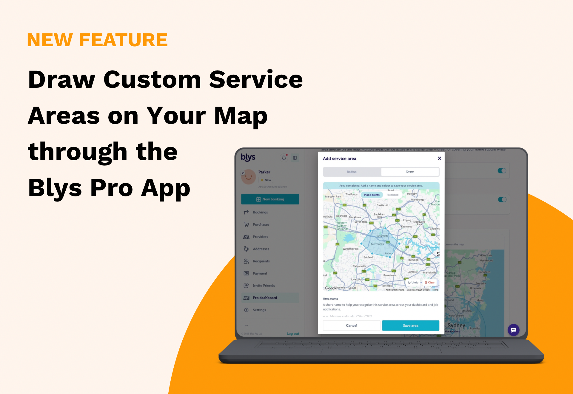 Draw Custom Service Area Feature Image